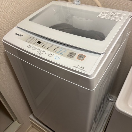 コンフィー(COMFEE') COMFEE' 上面 洗濯機 7kg 全自動 風乾燥 1-3人用