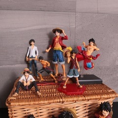大量セット ONE PIECE ルフィ フィギュア まとめ売り 9体セットの画像