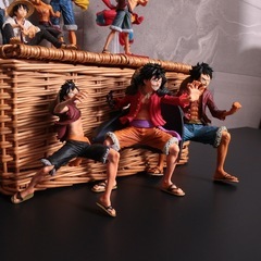 大量セット ONE PIECE ルフィ フィギュア まとめ売り 9体セットの画像