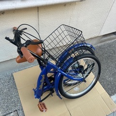 folding bicycle折りたたみ自転車の画像