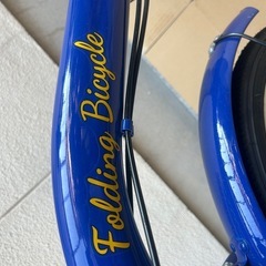 folding bicycle折りたたみ自転車の画像