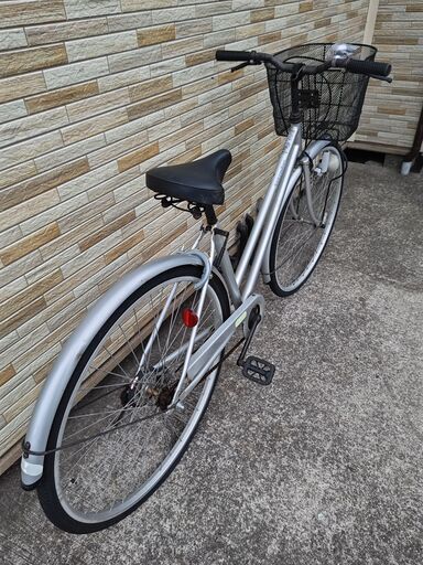 中古自転車 変速無し 27インチ LEDダイナモ 軽整備済み 防犯登録