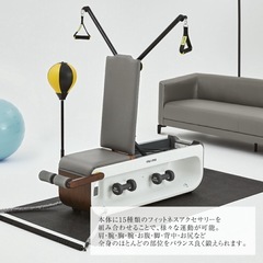 フィットネスベンチ　mu×ma 元値99,800円の画像
