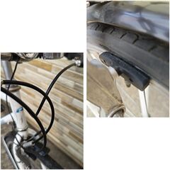 中古自転車 6段変速 430MM クロスバイク軽整備済み 防犯登録対応 町田市 相模原市 MM804の画像