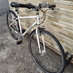 中古自転車 6段変速 430MM クロスバイク軽整備済み 防犯登録対応 町田市 相模原市 MM804の画像