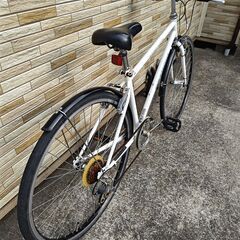 中古自転車 6段変速 430MM クロスバイク軽整備済み 防犯登録対応 町田市 相模原市 MM804の画像