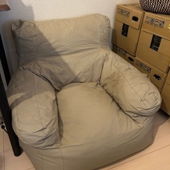 1人掛けソファあげます！ジャーナルスタンダード【OUTPUTLIFE】コンプレッションガーデンソファの画像