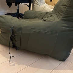 1人掛けソファあげます！ジャーナルスタンダード【OUTPUTLIFE】コンプレッションガーデンソファの画像