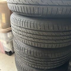 ニッサン　日産　エクストレイル　エルグランド　セレナ　16インチ　ホイール＆タイヤ　4本セット　山9の画像