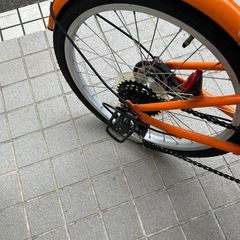 折りたたみ自転車の画像
