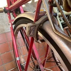 【取引中】自転車　ジャンク品　前輪パンクの画像