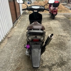 中古実働 ホンダライブDIOZX!AF35カスタム！エンジン実働！タイヤ、バッテリーその他新品部品付き！全国発送oK!の画像