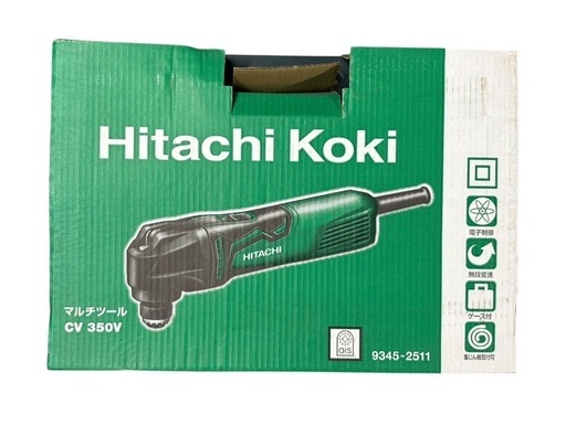新品‼️ 日立工機 マルチツール AC100V ケース付 CV350V