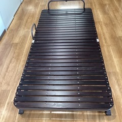 折りたたみスノコベッド【町田市再生家具】251330の画像