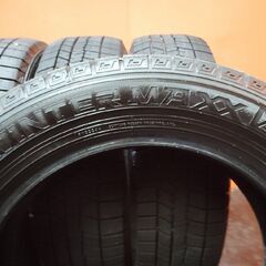 DUNLOP WINTER MAXX WM02 185/60R16 16インチ スタッドレス 4本 23年製 バリ溝 フィット アクア ノートe-POWER ラクティス等　(KTF315) の画像