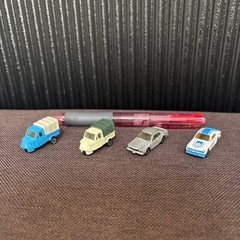 レトロ車　ミニカー4台セットの画像