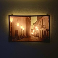LEDキャンバスポスターの画像