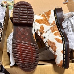 【新品】Dr.MARTENS CHURCHブーツ ハラコ 25cm UK6 ドクターマーチン チャーチ ブーツの画像