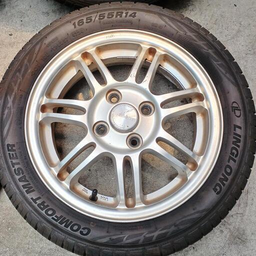 165/55R14 軽自動車 タイヤ 2本 楽天市場】165/55r14 タイヤ ホイール セットの通販