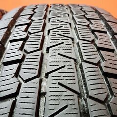 【YK G075 215/70R15】スタッドレス【トヨタ 200系ハイエース 純正ホイール 15インチ 6J6HPCD139.7+35】21年製 バリ溝 グランビア (KTL464)の画像