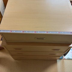 【美品】日本製　桐たんす 着物用 3段セット＋タンス1段の画像