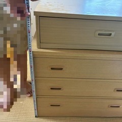 【美品】日本製　桐たんす 着物用 3段セット＋タンス1段の画像