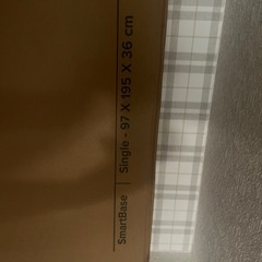シングルサイズ　折りたたみベッドの画像