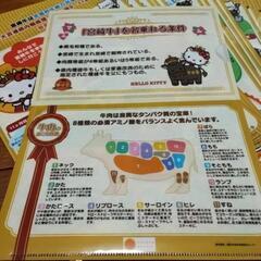 新品　レア　キティちゃん×宮崎牛　クリアファイル　５０枚の画像