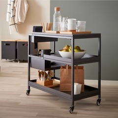 【新品同様】IKEA TROTTEN トロッテン デスクワゴン の画像