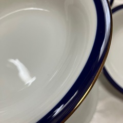 直径21センチ　使いやすいスープ皿　カレーなど　4枚セットの画像