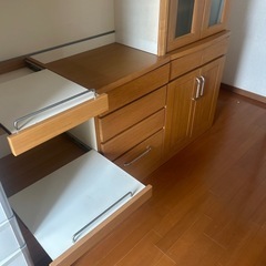 食器棚　キッチンラック　キッチンシェルフ 中古　格安早いもの勝ち😁の画像
