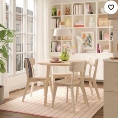 IKEA ダイニングテーブル 円卓の画像