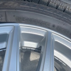 ブリヂストン冬タイヤホイールセットの画像