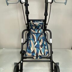 島製作所 サニーウォーカーSP  シルバーカー コンパクトタイプ ブルー 折りたたみの画像