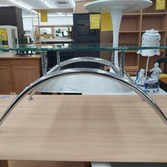 ★限定SALE20%OFF★《尼崎市/リサイクルショップドリーム次屋店》オーバルガラスセンターテーブル 中古品 ☆尼崎市若王寺☆の画像