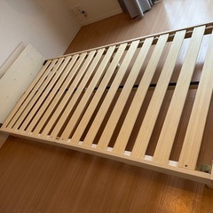 すのこシングルベッド　の画像