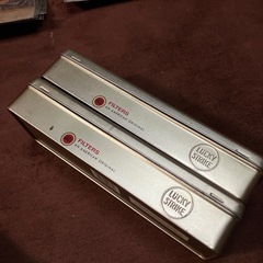 ラッキーストライク　ノベルティ　缶BOX 2個セットの画像