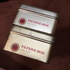 ラッキーストライク　ノベルティ　缶BOX 2個セットの画像