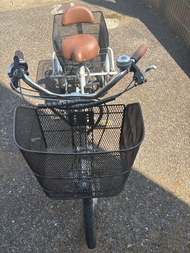 電動アシスト三輪車 21technology 21テクノロジー AOSL203 ピュアシルバー