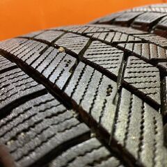 【BS BLIZZAK VRX3 165/65R14】スタッドレス【スチールホイール 14インチ 5J4HPCD100】ハブ径54mm 21年製 バリ溝 ルーミー トール等 KTN460の画像