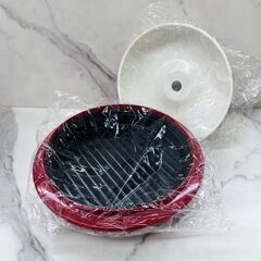 【レガストック川崎本店】電子レンジ専用調理器 レンジメート エブリ RANGEMATE レッド ジャパネットの画像
