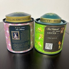 紅茶の缶の画像