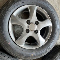 145/80-R13 アルミホイール4本セット 走行１ヶ月・500km程度の画像