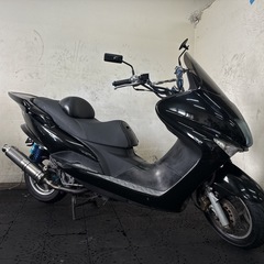 YAMAHA ヤマハ マジェスティ125 FIインジェクション  4サイクル 小型二種バイク 通勤通学配達に プチカスタム 福岡市内発 全国どこでも陸送可能の画像