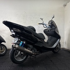 YAMAHA ヤマハ マジェスティ125 FIインジェクション  4サイクル 小型二種バイク 通勤通学配達に プチカスタム 福岡市内発 全国どこでも陸送可能の画像