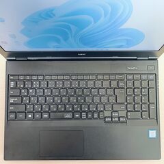 ノートパソコン NEC VersaPro VF-6 8世代 i5 SSD 512GB メモリ 16GB Windows11 Office付き 15.6インチ 52の画像