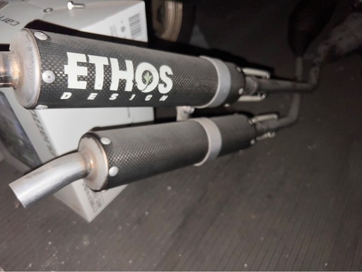 HONDA NSR250 mc28 エトス 右２本チャンバー