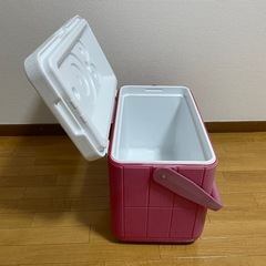 クーラーボックス コールマン 赤の画像