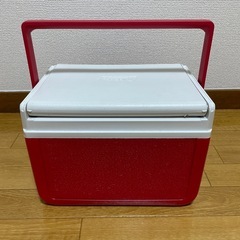 クーラーボックス コールマン 赤の画像