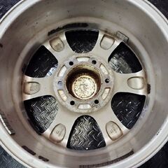 Weds ADVENTURE アドベンチャー 社外ホイール 17インチ 4本 7.5J6HPCD139.7+23 ランクルプラド ハイラックス等 　(VHT103) の画像